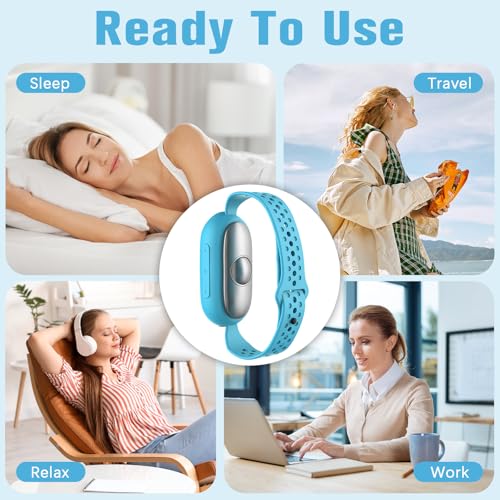 WinkithW Gen2 Relaxation Device – Handheld Portable Sleep Device with Dual Mode Gentle Pulse, Wellness Tool for Calm, Focus & Better Rest, USB-C Rechargeable for Adults & Kids (Gen2 Blue) - Thumbnail 6