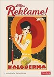 Format 25 cm x 35,5 cm Alles Reklame! - Literaturkalender - Kalender 2024 - Harenberg-Verlag - Wochenkalendarium - 53 nostalgische Werbeplakate - Wandkalender - 25 cm x 35,5 cm