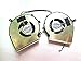 CSEZWASM CPU Cooling Fan + Gpu Cooling for Msi Ge72 Ge62 2QD 2QE Pe60 Pe70 Gl62 Gl72 Gp72 Gp62, 2 Fans PAAD06015SL N302 N303 3line
