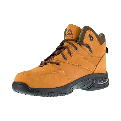 Miniatura 3 de Reebok TYAK Rb4327 - Botas de trabajo de alto rendimiento para hombre, Tan dorado