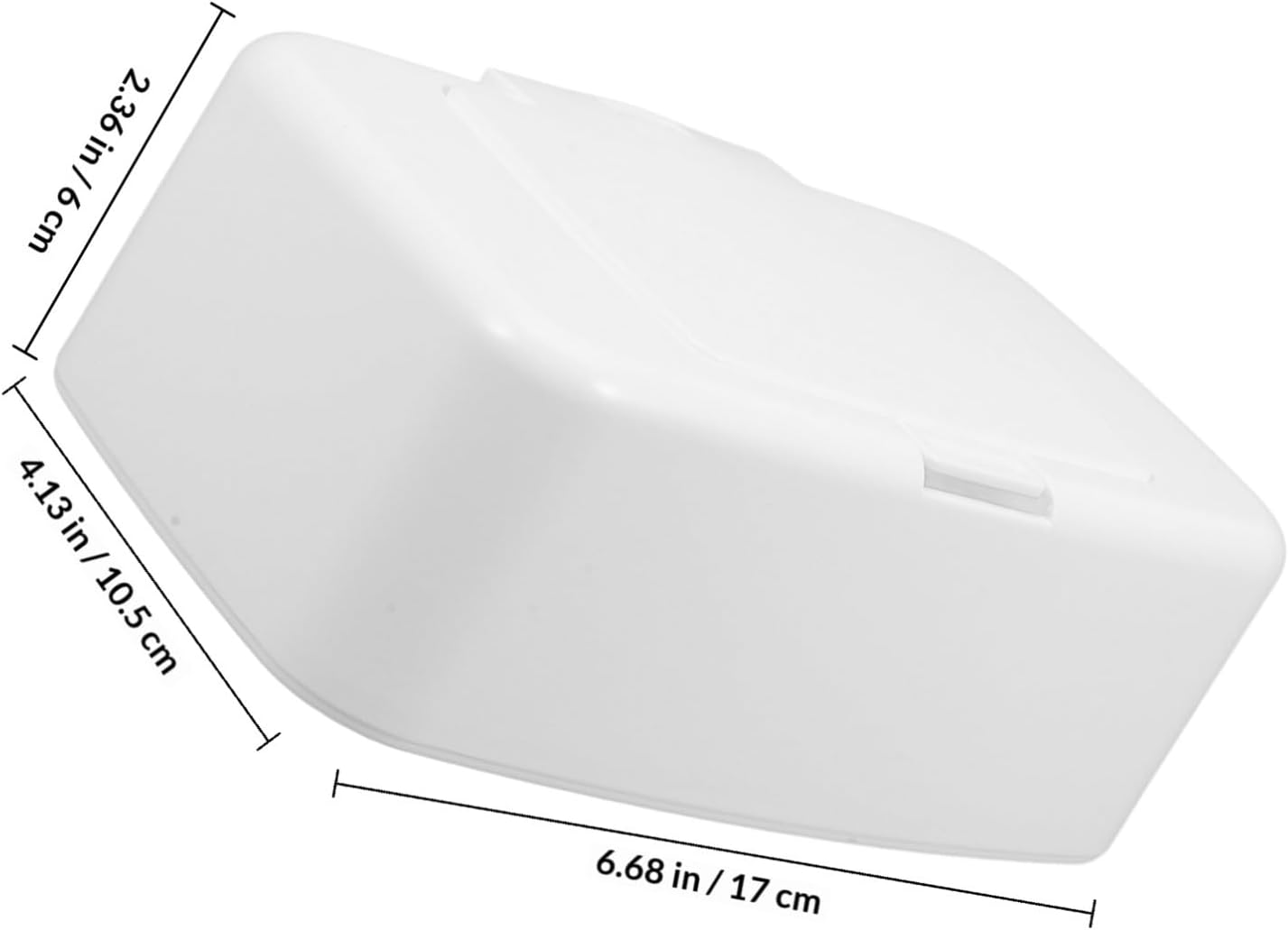 Ipetboom Baby Wipes Dispenser Refillable Wet Tissue Holder with Nonslip Base Dust Cover Portable Wipe Storage Box for Nursery Kitchen Bathroom 6.69X4.13X2.36In