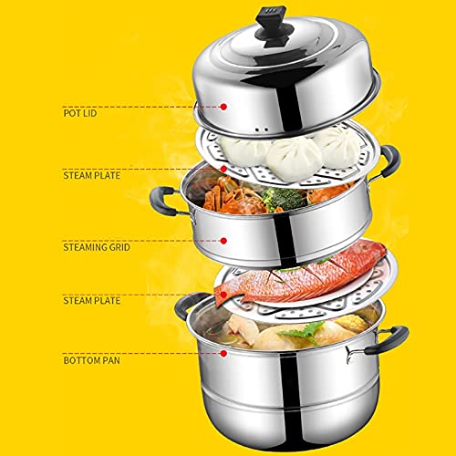 Marmite à soupe et vapeur multi-cuisson pour plaque induction - 5