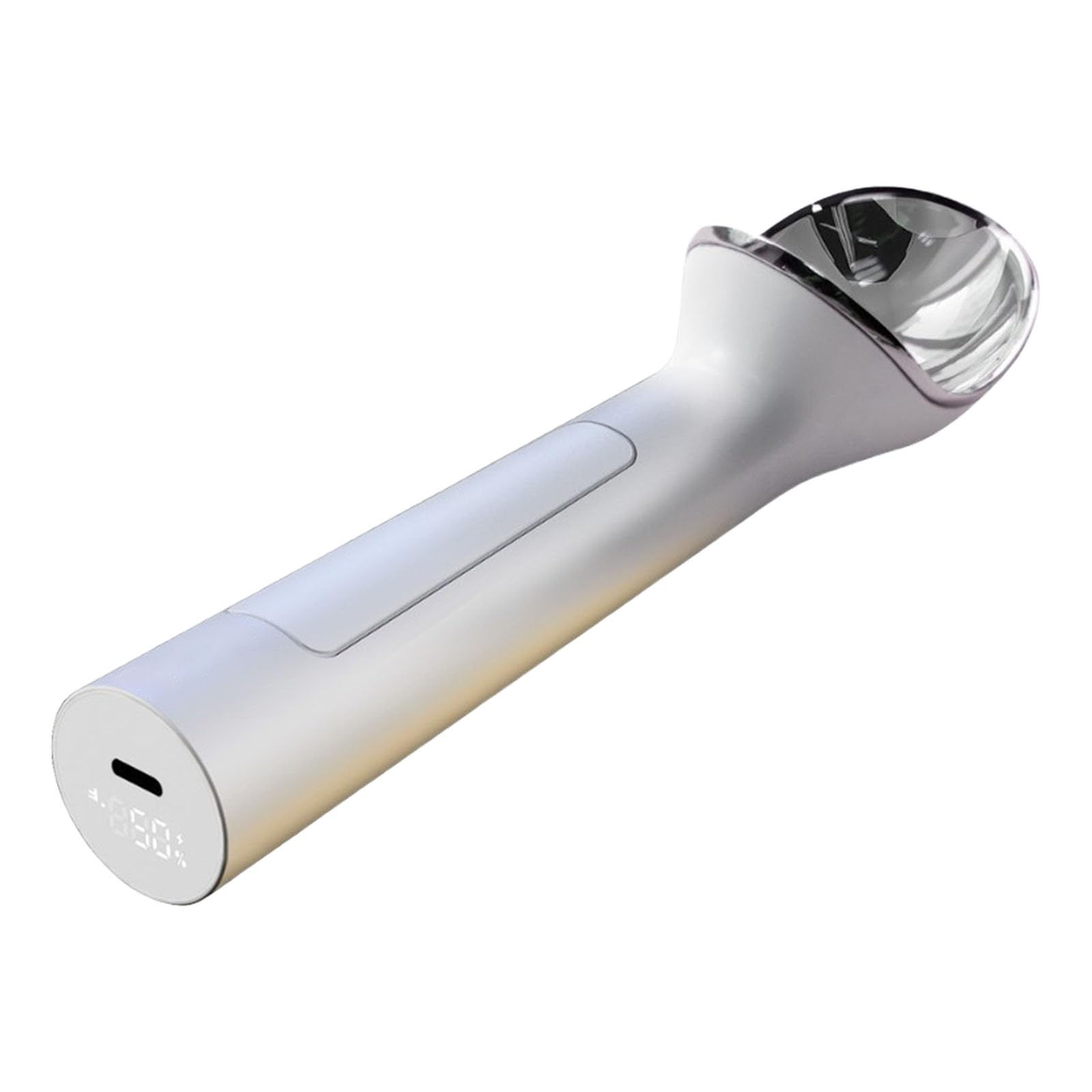 Cuillère à crème glacée électrique à fusion rapide, batterie 2000 mAh, étanche IP67, passe au lave-vaisselle, en acier inoxydable de qualité alimentaire, rechargeable par USB C