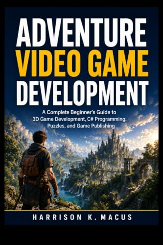 Image of Adventure Video Game Development: A Complete Beginner's Guide to 3D Game Development, C# Programming, Puzzles, and Game Publishing