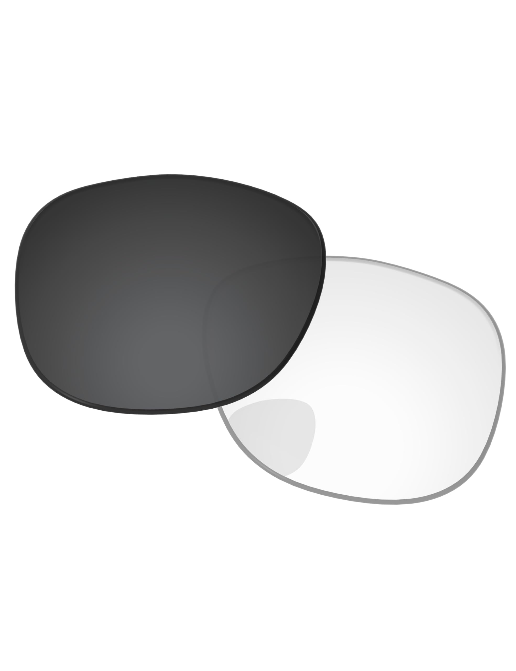 Lentes de repuesto compatibles con gafas de sol Ray-Ban Meta RW4008 de 53 mm