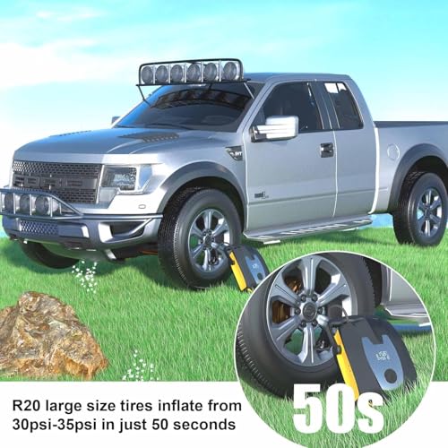 50PSI Paddle Board Pump Electric Portable, 10000mAh Sup Pump with Auto-Off,9 Modes Paddleboard Pump for Stand Up Paddle Board/Car/Kayak/Motorcycle/Bicycle (Non-Rechargeable)