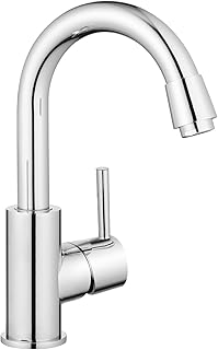 Comprar GRIFEMA Grifo de Lavabo Acero Inoxidable SUS 304, Rotación 360°, Ahorro de Agua, Pico Burbujeador Neoperl, Instalación Rápida y Fácil, G1002 Global Recycled Standard