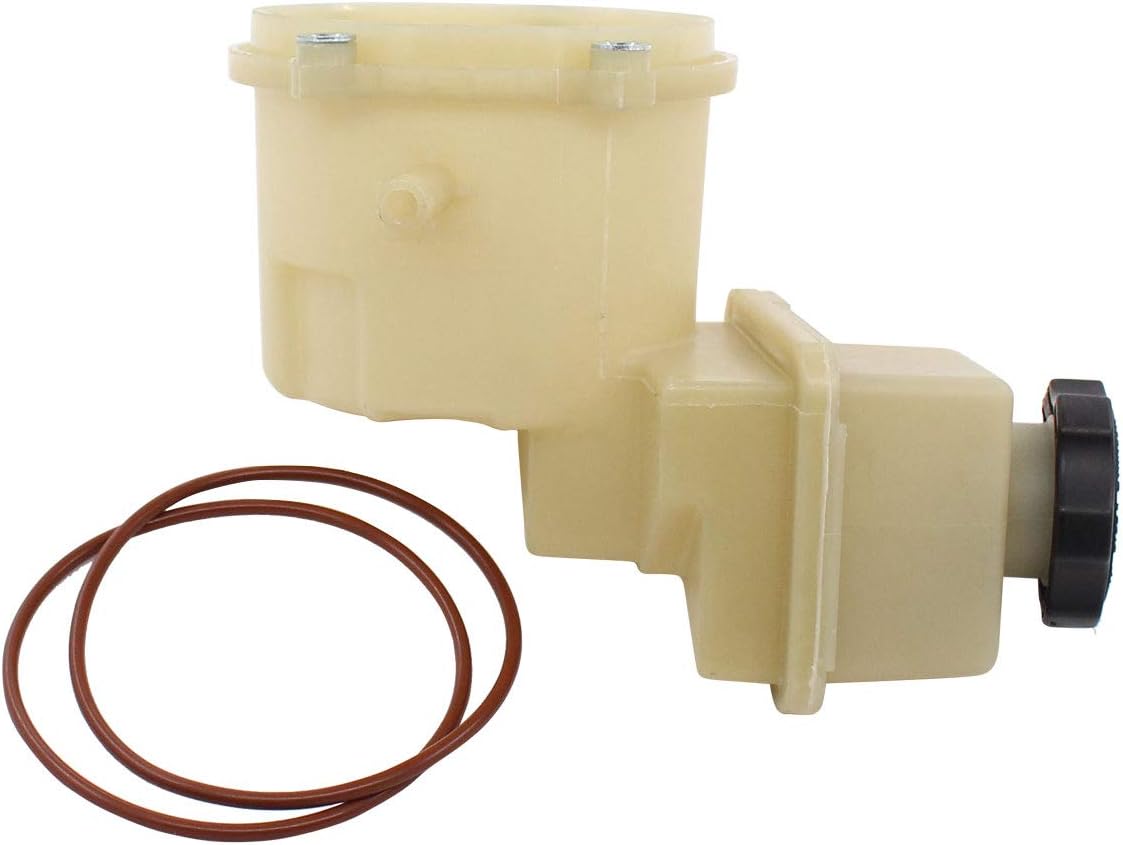 MOTOKU Power Steering Pump Fluid Reservoir with Cap Seals for Chrysler 300 3.6 5.7 Dodge Challenger 3.6 5.7 2011-14, Charger 3.6 5.7 2011-2020