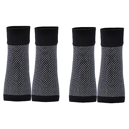 NOLITOY Sports Ankle Socks Plantar Compression 2 Pairs Ankle Wraps for Joint Pain