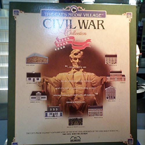 Cat's Meow Village Civil War Collection, Set of 9 #15.003