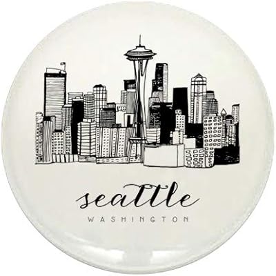 CafePress Seattle Skyline 1