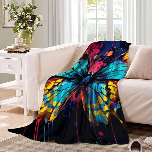 Couverture de voyage microfibre chaude 180x200 canapé bureau - 4