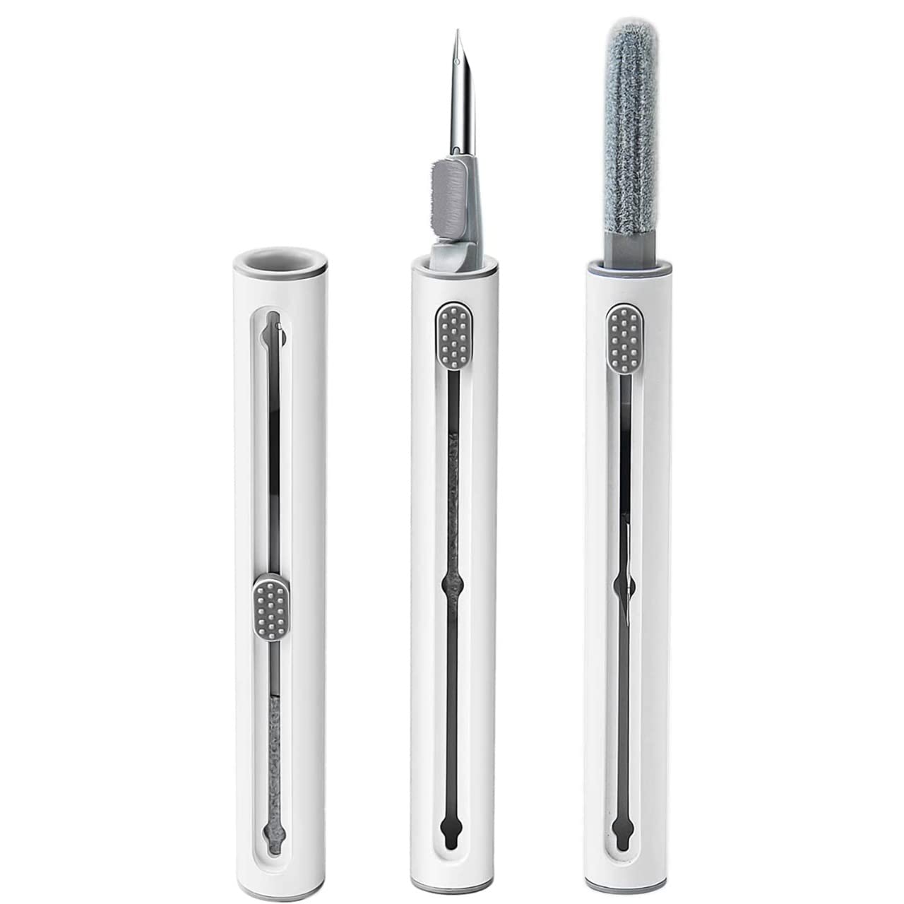 Gizga Essentials Earphone Earpod Cleaning Pen for AirPod, Earbuds, Headphones, Wireless Earphones, 2-in-1 Multifunctional Cleaning Kit, Metal Pen & Sponge, Cleans Keyboards Laptops Mobiles, White (B09RHDFBF2) Amazon Price History, Amazon Price Tracker