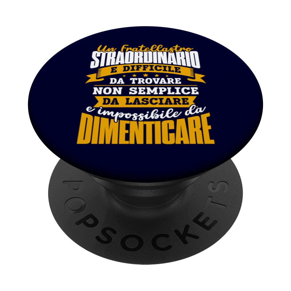 Un Fratellastro Straordinario - Fratellastro Regali PopSockets PopGrip  Intercambiable : Amazon.es: Electrónica