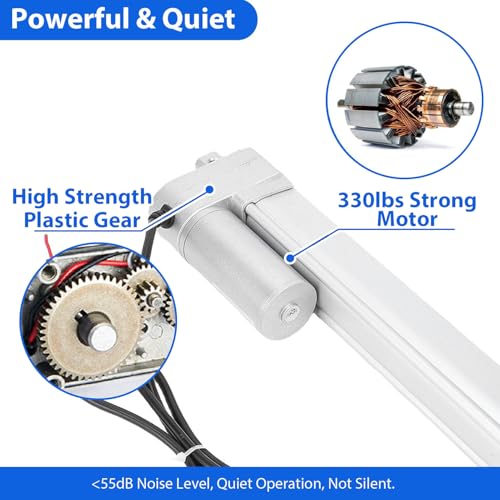Actuador Lineal SEAFRONT de 12 V con interruptor de límite para elevación eléctrica 4
