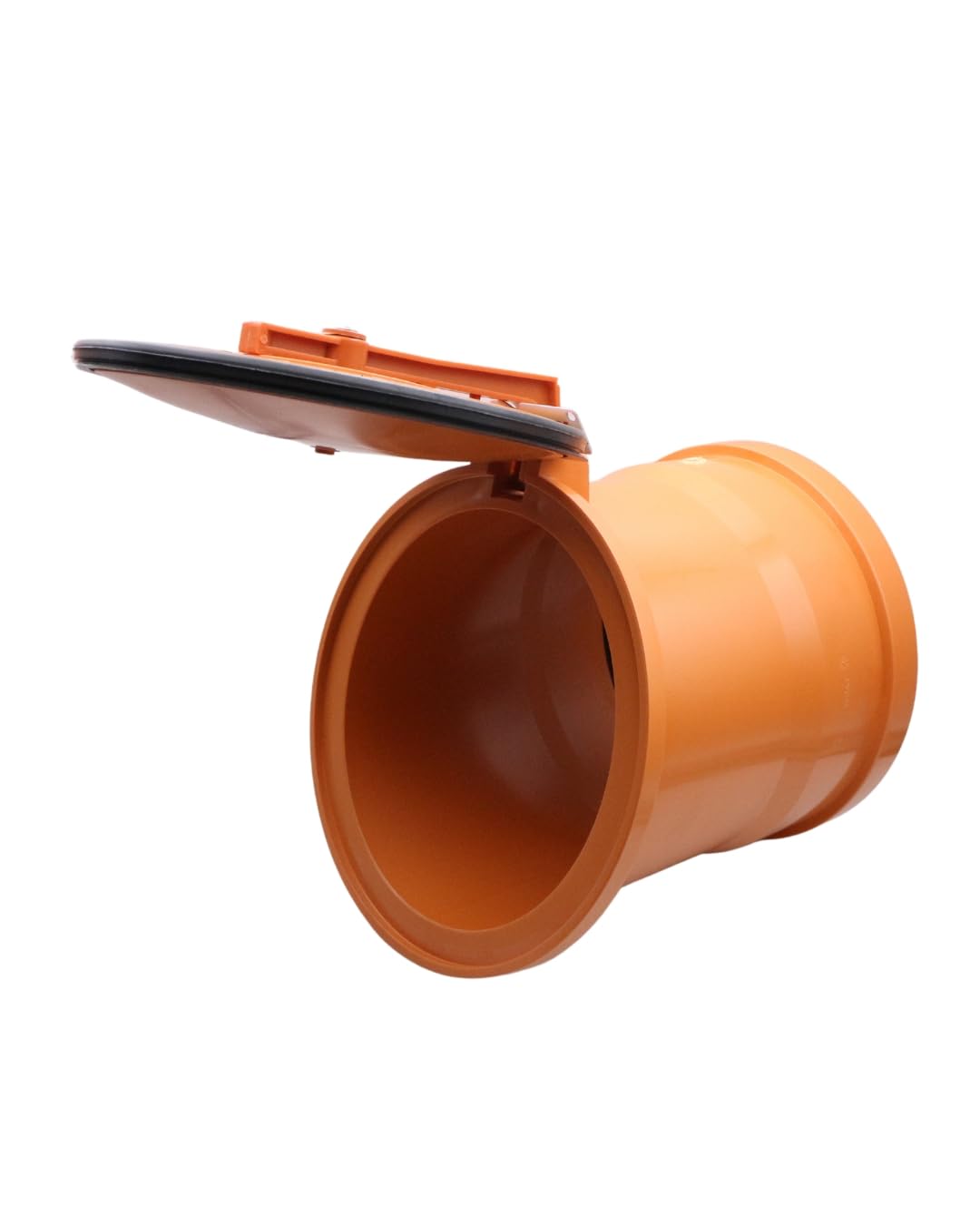 Vanne à grenouille avec couvercle en acier inoxydable pour tuyaux HT/KG DN110/DN160/DN200 (diamètre 200)