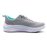 Laforst Gliders Women’s Hands-Free Slip-On Nursing Shoes, Non-Slip Walking Shoes Teal 9