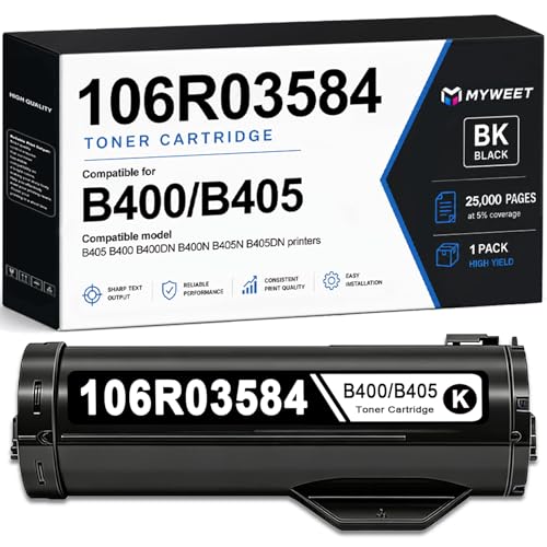 Toner compatible Xerox 106R03584 pour imprimantes VersaLink B400 B405