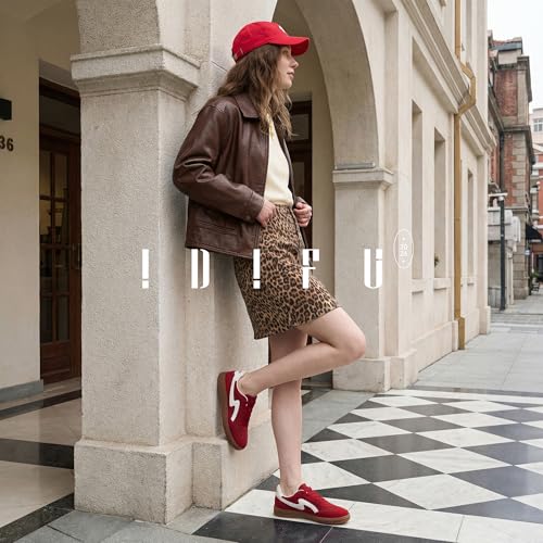 Image of IDIFU Womens Fashion Sneakers Comfortable Cute Casual Tennis Shoes