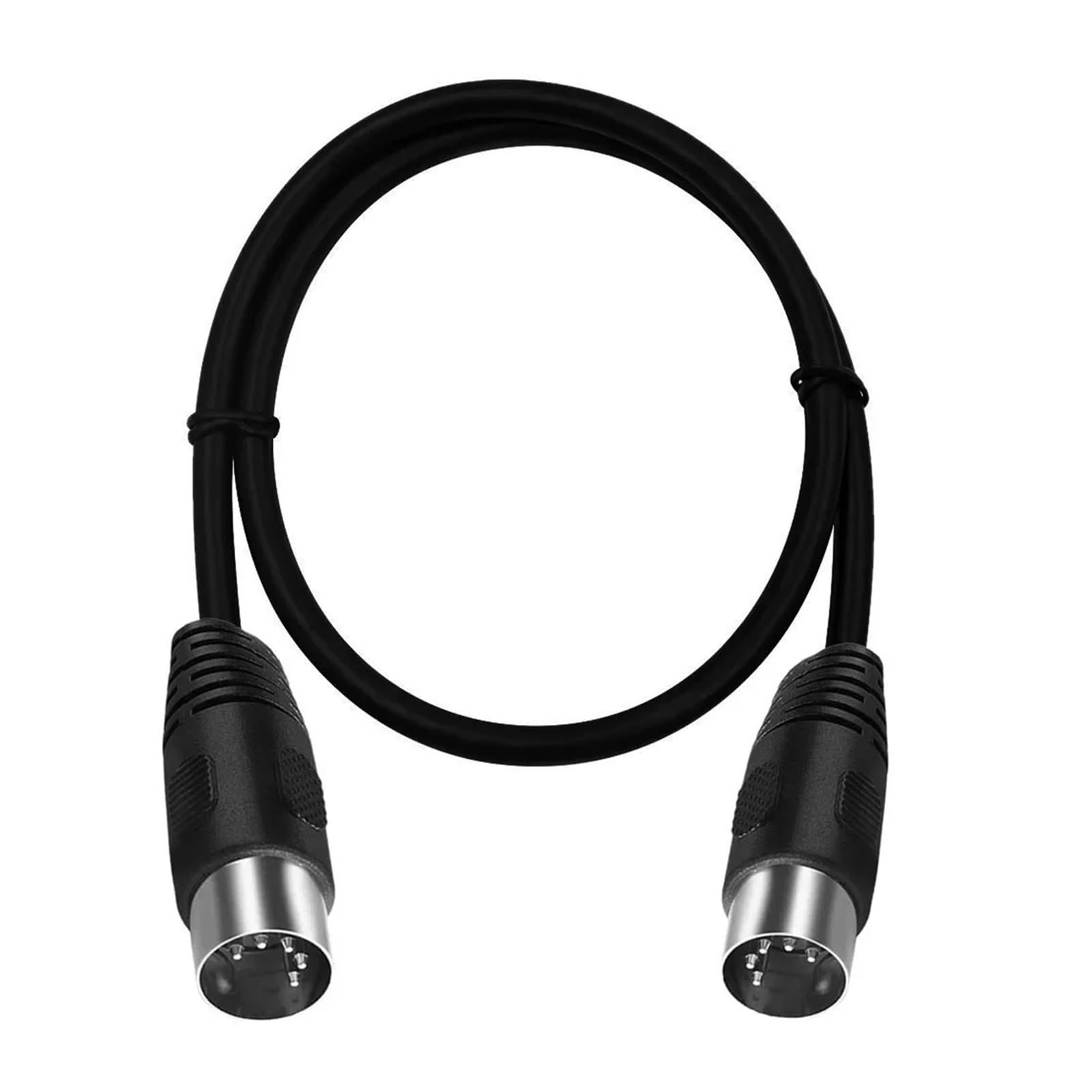 Spina MIDI DIN 5 Poli Maschio-maschio A 90° | Cavo di prolunga audio DIN a 5 pin 0,5 m 1 m 1,5 m 3 m 5 m(DIN 5pin Male-Male,5M)