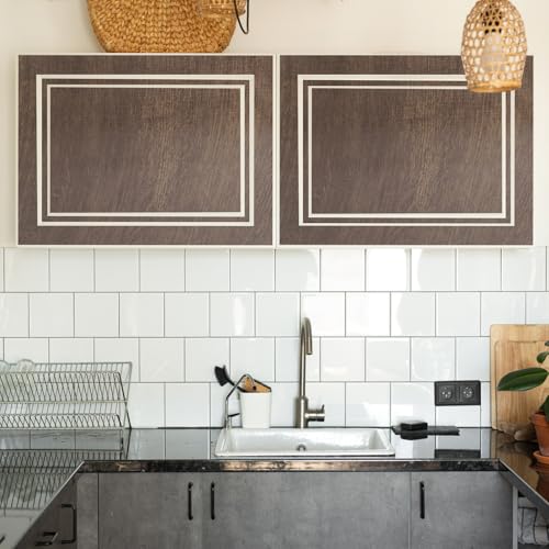 Papel pintado de madera extraíble para renovar encimeras sin dañar la base 7