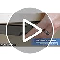 Ultrawall Wall Mounted Folding Workbench, Heavy Duty Foldable Work Table, Collapsible Desk for Workshop, Garage, Office, Home, Holds Up to 550 lb, 47.2"