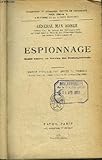 Espionnage. douze années au service des renseignements.
