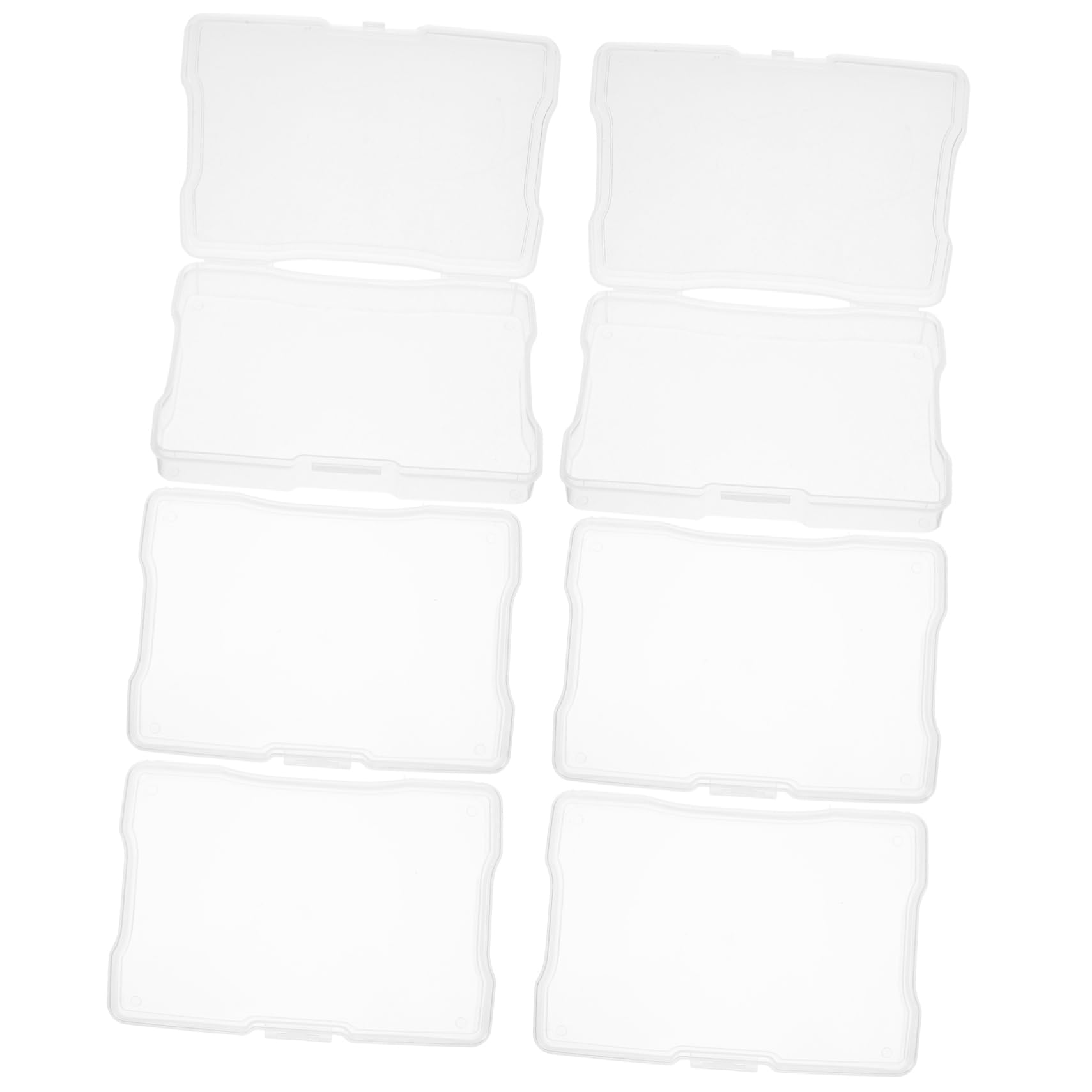 HEALLILY 6pezzi Scatola Per Foto Trasparente Da Organizer Multifunzionale Per Immagini Artigianato e Piccoli Componenti Resistente e Facile Da Pulire