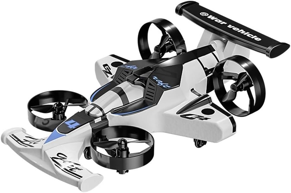 Chariot Drone, 2-in-1 Flying Car with Drift Mode, Remote Control Quadcopter, Easy to Use, War Vehicle Style