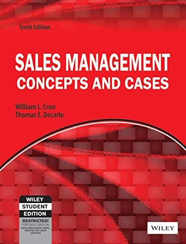 Sales Management: Concepts And Cases