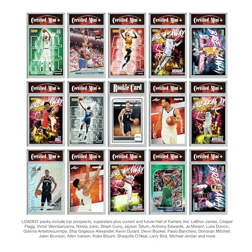 LOADED! Basketball Collector's Box: 4 Certified Mint+ Rookie Cards & Rarities - Victor Wembanyama, LeBron James, Cooper Flagg, Luka Doncic, Steph Curry, Giannis & More - Image 6