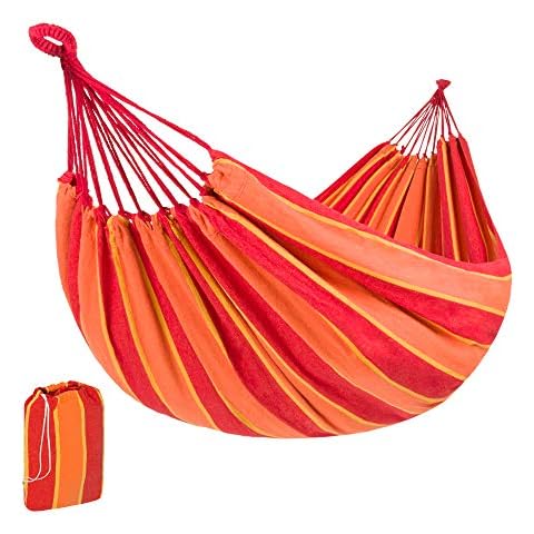 Best Choice Products 2-Person Brazilian-Style Cotton Double Hammock Bed Cover