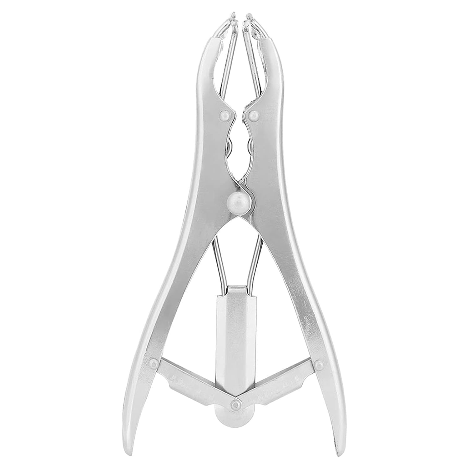 Aramox Stainless Steel Balloon Expansion Pliers Filling Sequins Tool Balloon Mouth Expander for DIY Party Supplies with Comfortable Handle