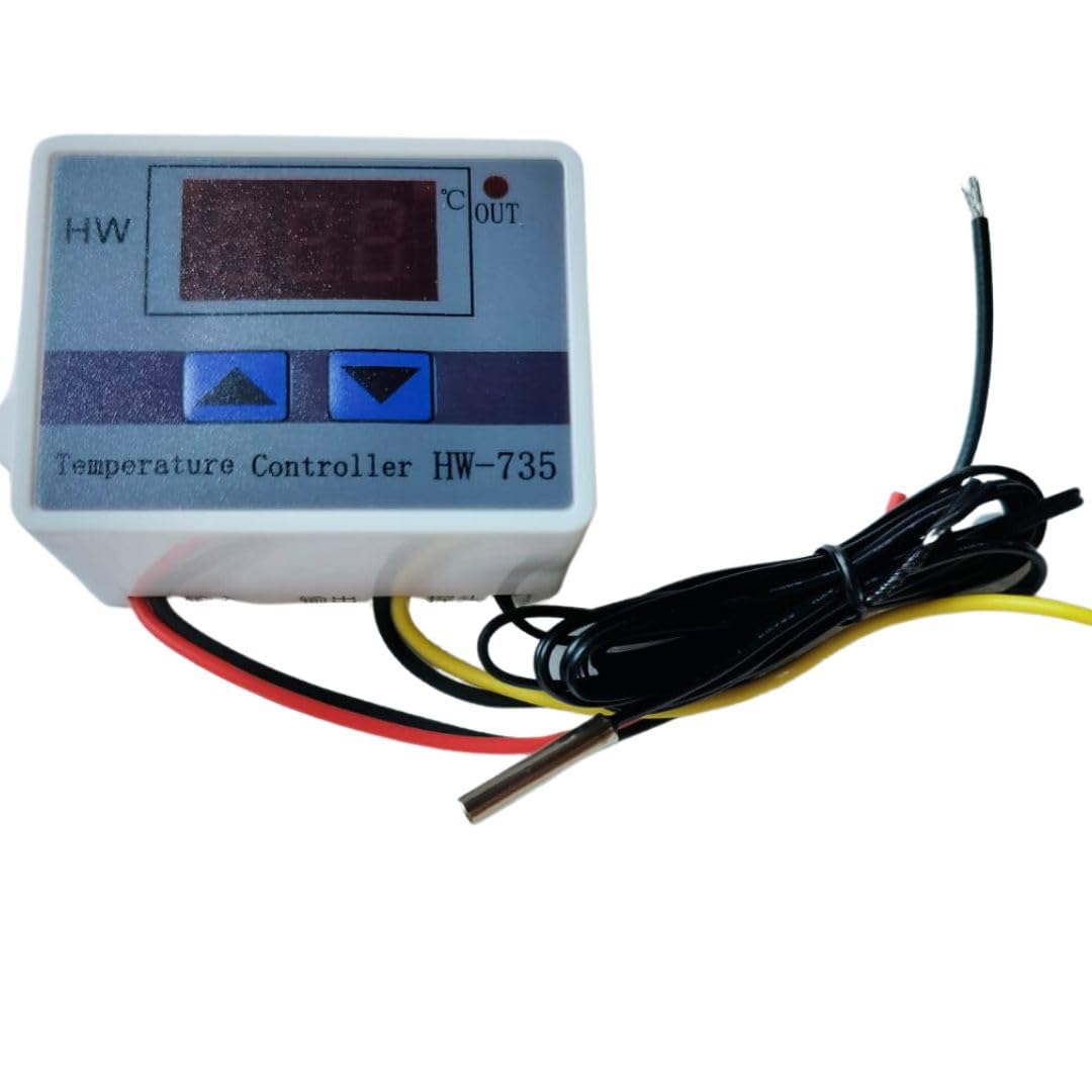 TM&W-w3001 temperature controller w3001 Incubator Thermostat Control Probe, Incubator Temperature Controller (220V AC Input Voltage) 4