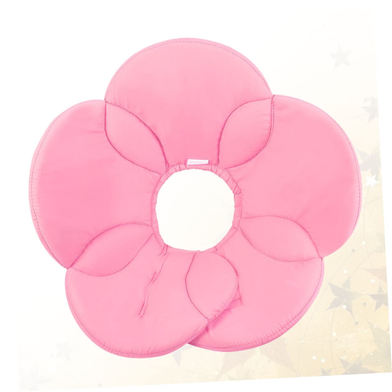 Toddmomy Collier Élisabéthain Forme De Fleur pour Chiens Et Chats Collerette De Anti-léchage Rose