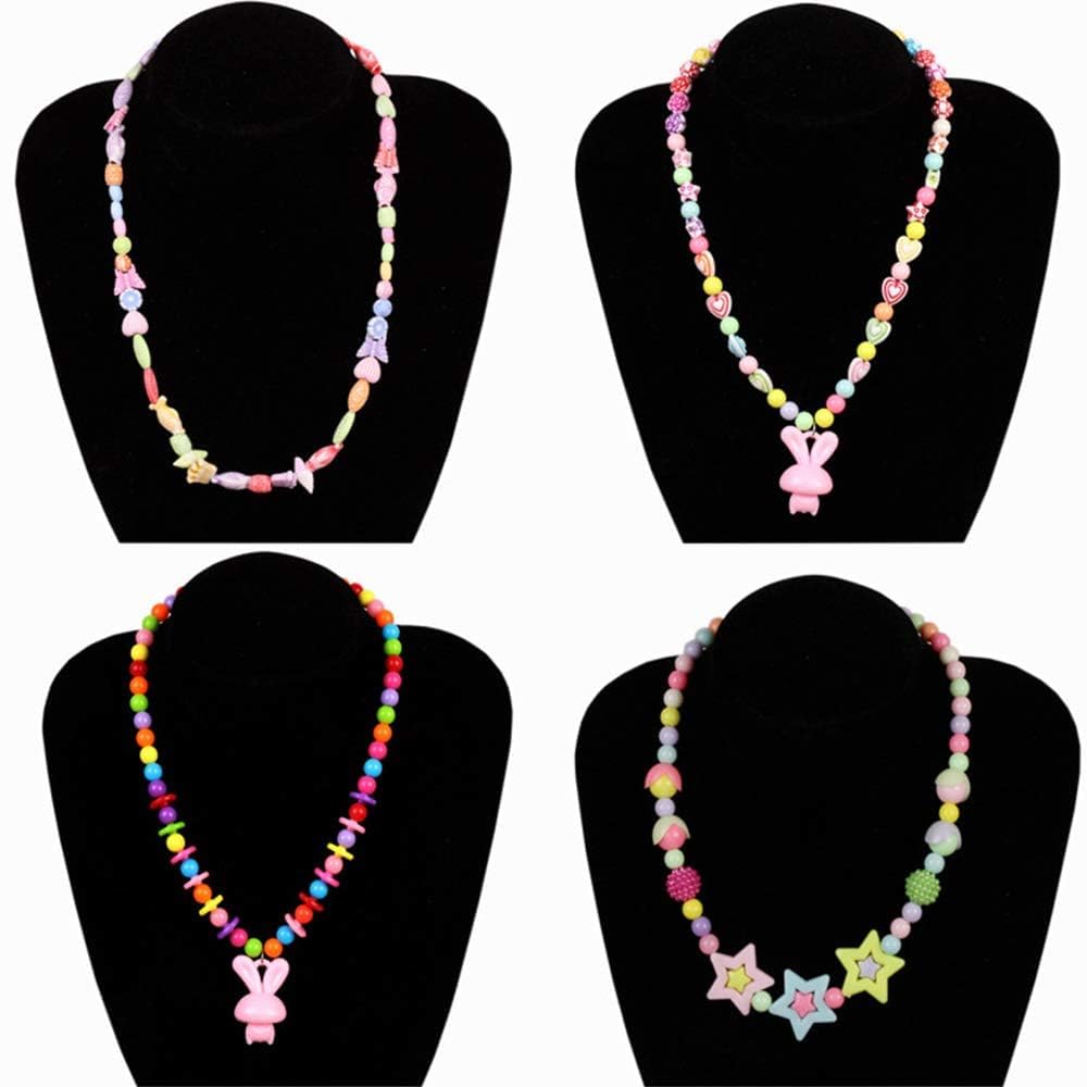 Pamidhar Bracelet Making Kit Children's Jewelry Making Kit - DIY Bracelets, Necklace, Hairband, and Rings Craft Kits - Plastic Beads for Kids Crafts - Birthday Gift 3