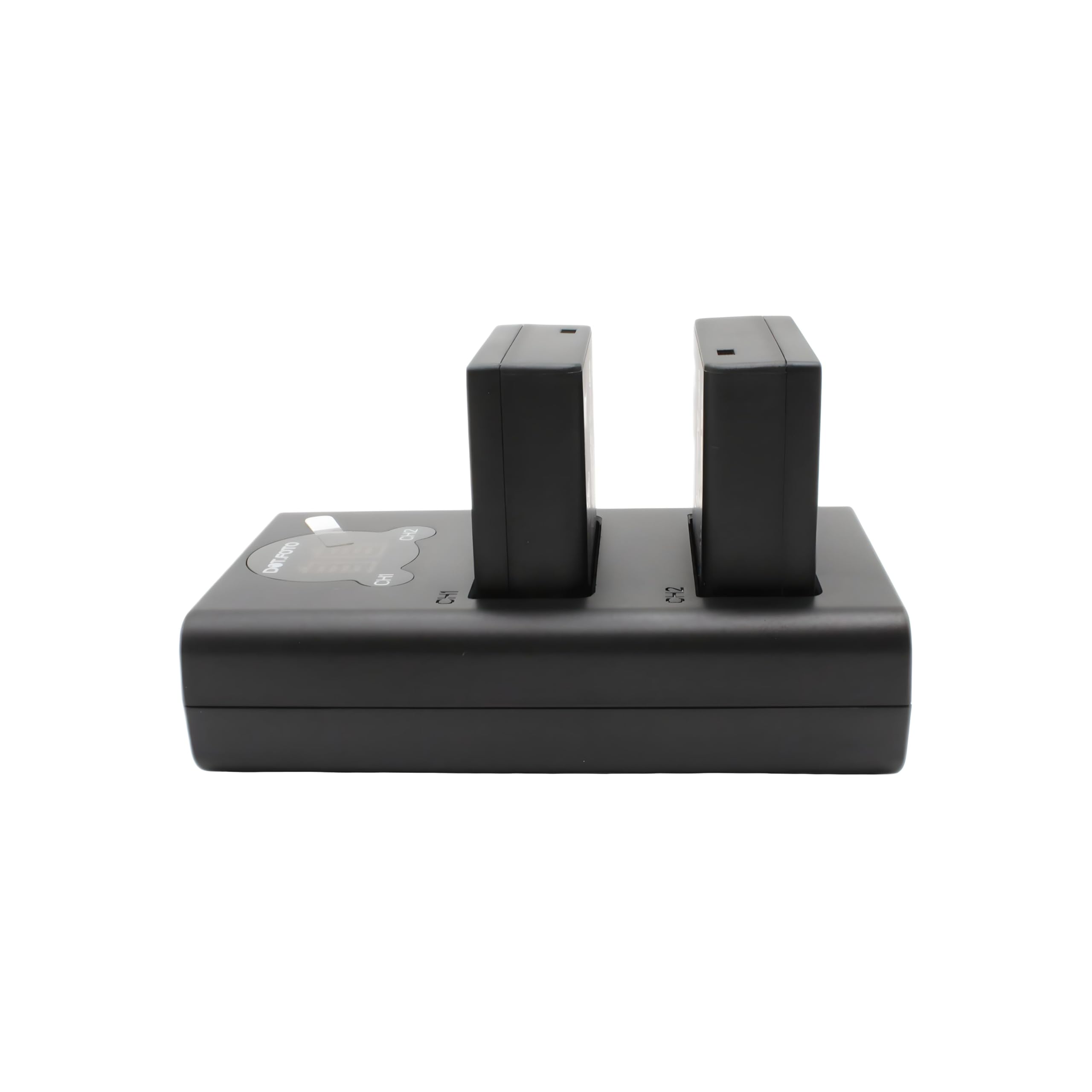 DMW-BLE9, DMW-BLE9E, DMW-BLG10, DMW-BLG10E Premium 1025mAh Batteria (x2) & Doppio Caricabatterie USB per Panasonic DC-TZ99, DC-TZ90 DMC-TZ100 DMC-GX7 DMC-TZ80 DC-LX100 II, DMC-GF6 DMC-GX80