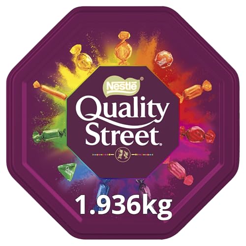 Nestlé Quality Street Chocolate & Toffee Assortment, 1.936kg, Purple Tin