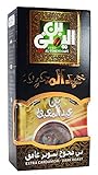 EL Yemeni With Cardamom & Extra Coffee Dark Roast Ground Beans Cafe Caffee Cofee Egyptian Arab Arabic Arabian Cup (Extra Cardamom Dark Roast) (1 Box = 7 oz / 200 gm)