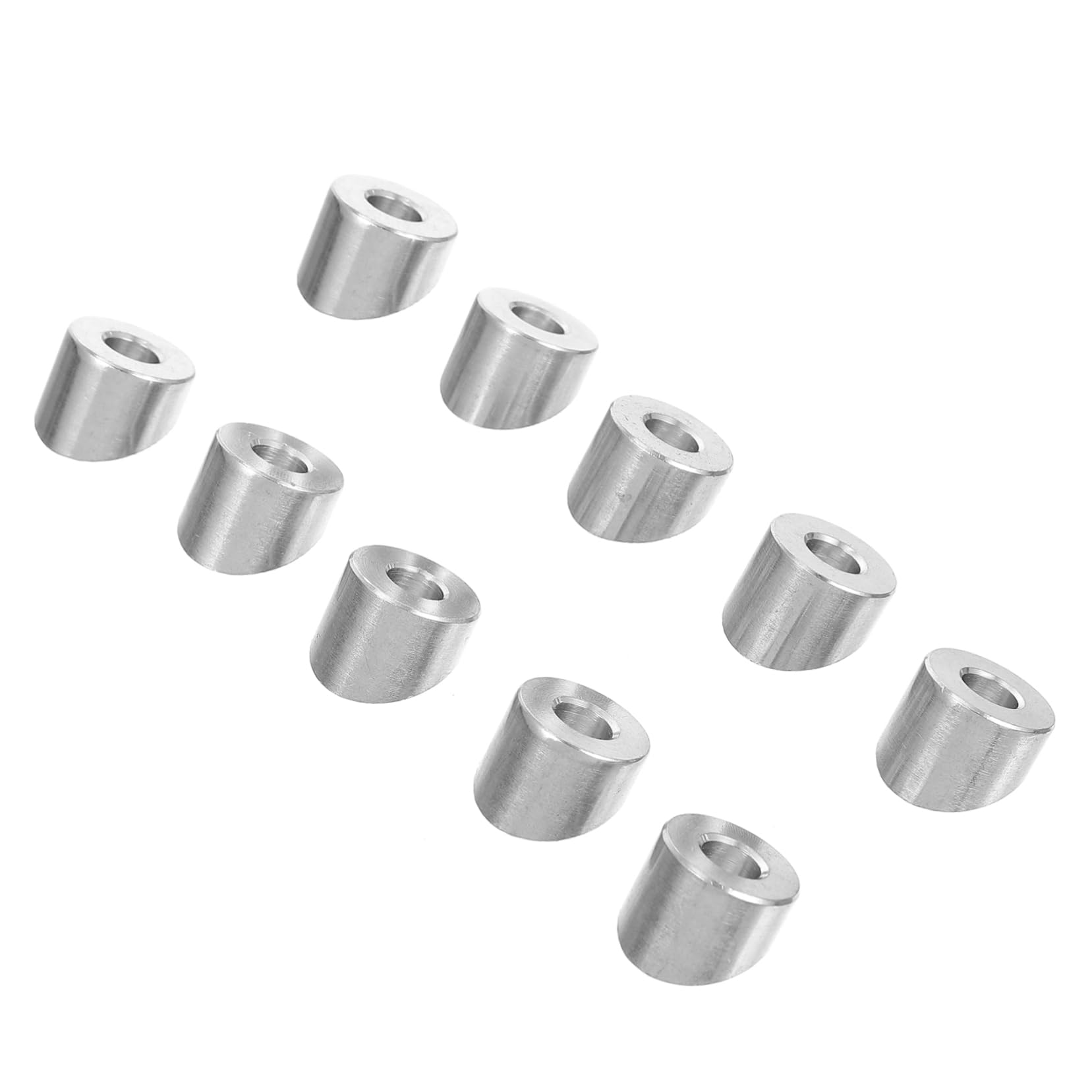 KICHOUSE Sturdy Stainless Steel Wire Angle Beveled Washers 10pcs Set for Outdoor and Indoor Railing Mounting