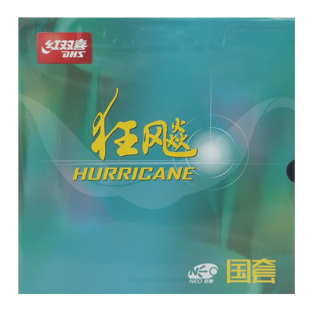 Double Happiness Hurricane 3 Neo National, 41 Degree (Hard), Orange Sponge (Black)