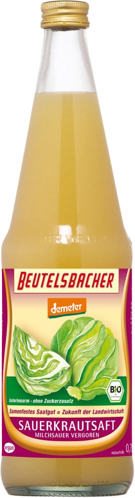 demeter Sauerkrautsaft milchsauer 6 x 0,70 L