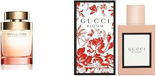 Michael Kors Wonderlust Women 3.4 oz & Gucci Bloom Women 1.6 oz Eau de Parfum Spray Bundle