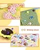 300pcs FIVEIZERO Stitch Markers with 6 pieces of large blunt sewing needles,colorful knitting markers,plastic crochet hook clip,bulk Crochet hook markers for knitting stitch locking clip crochet hooks #5