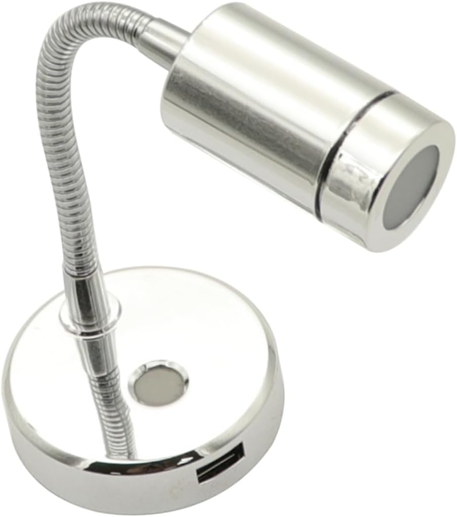 Gadpiparty Led Rv Reading Light USB Charging Station Touch Control Multifunctional Lamp for Study Camping