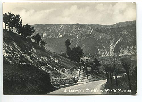 1959 S. Eufemia a Maiella Il Morrone TIMBRO Pescara DEST. Chieti FG B/N VG ANIMATA