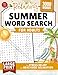 Relaxing Summer Word Search for Adults: Large Print Word Puzzles for Stress Relief and Beachside Relaxation (Word Find Books For Adults)