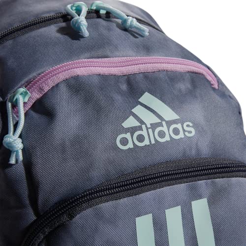 Adidas Creator 2 Backpack, Stone Wash Grey/Bliss Lilac Purple/Almost Blue, One Size #TOP6