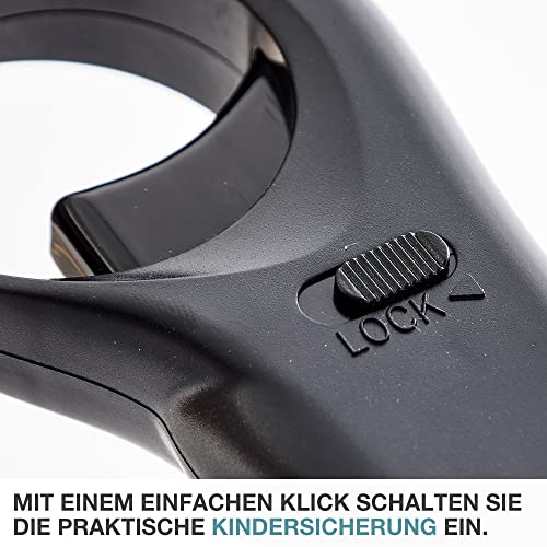 Stabfeuerzeug TOM 4 Stück mit Turbo Flame, 29 cm lang, flexibel