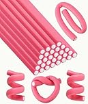 Pack of 10 Hair Curlers No Heat Set - Bendy Rollers for Hair Curling - Foam Rollers for Heatless Curls - Overnight Hair Rods - Flexible Curling Rods